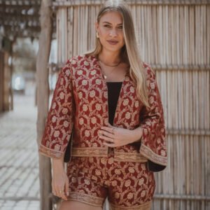 jacket & shorts set
