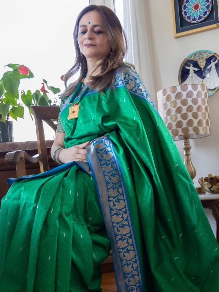 Tanchoi Resham/silk Saree