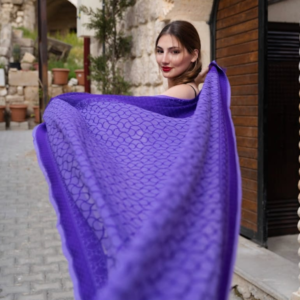 chiffon mosaic shawls