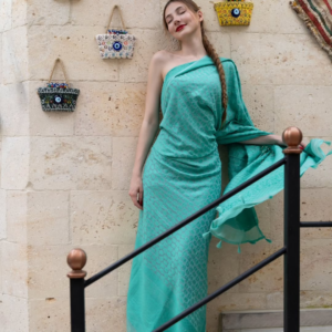 chiffon mosaic shawls