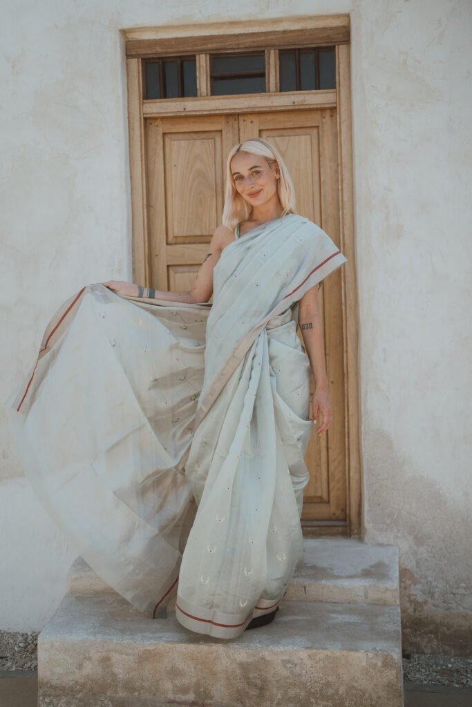 Chanderi Silk Warp and Weft
