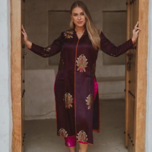 Tibetan Brocade Long Jacket